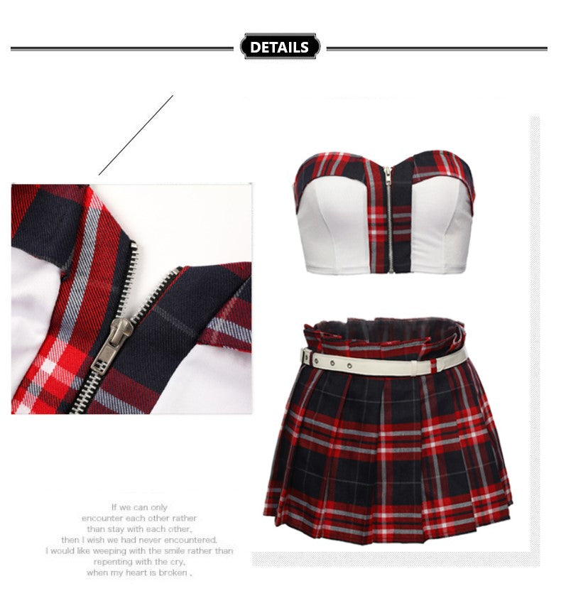 Cute 6-piece Student Costume