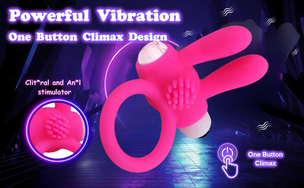 Vibrating Rabbit Cock Ring