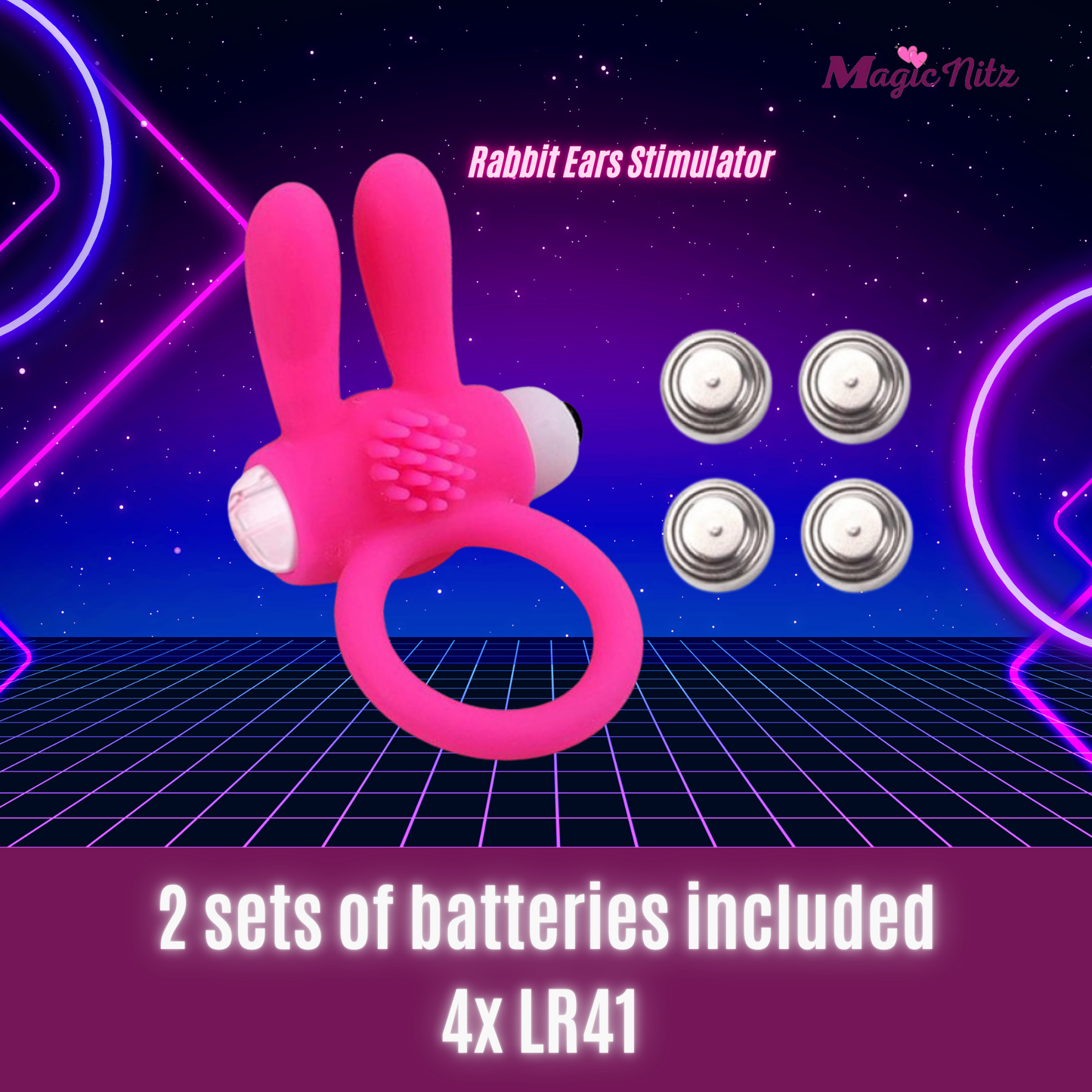 Vibrating Rabbit Cock Ring