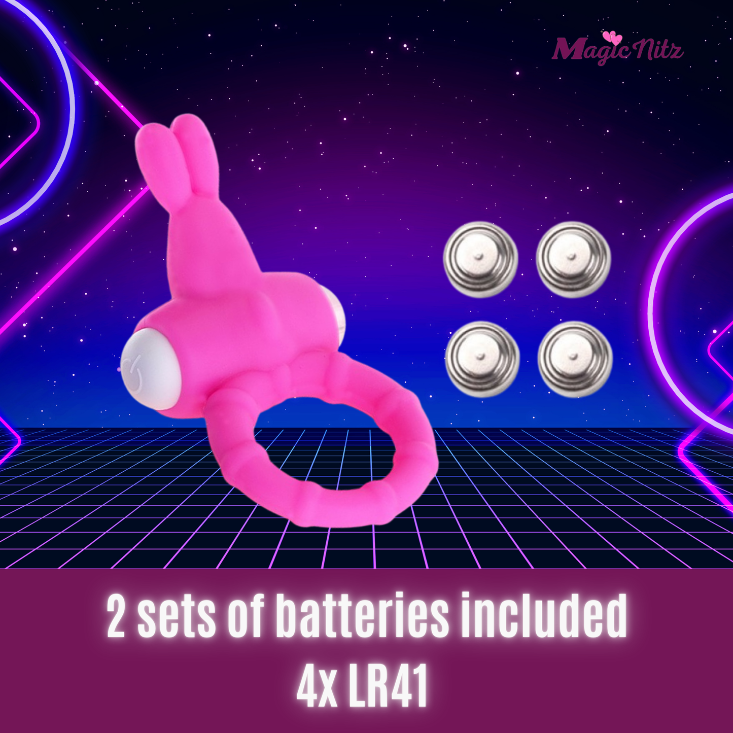 Vibrating Rabbit Cock Ring