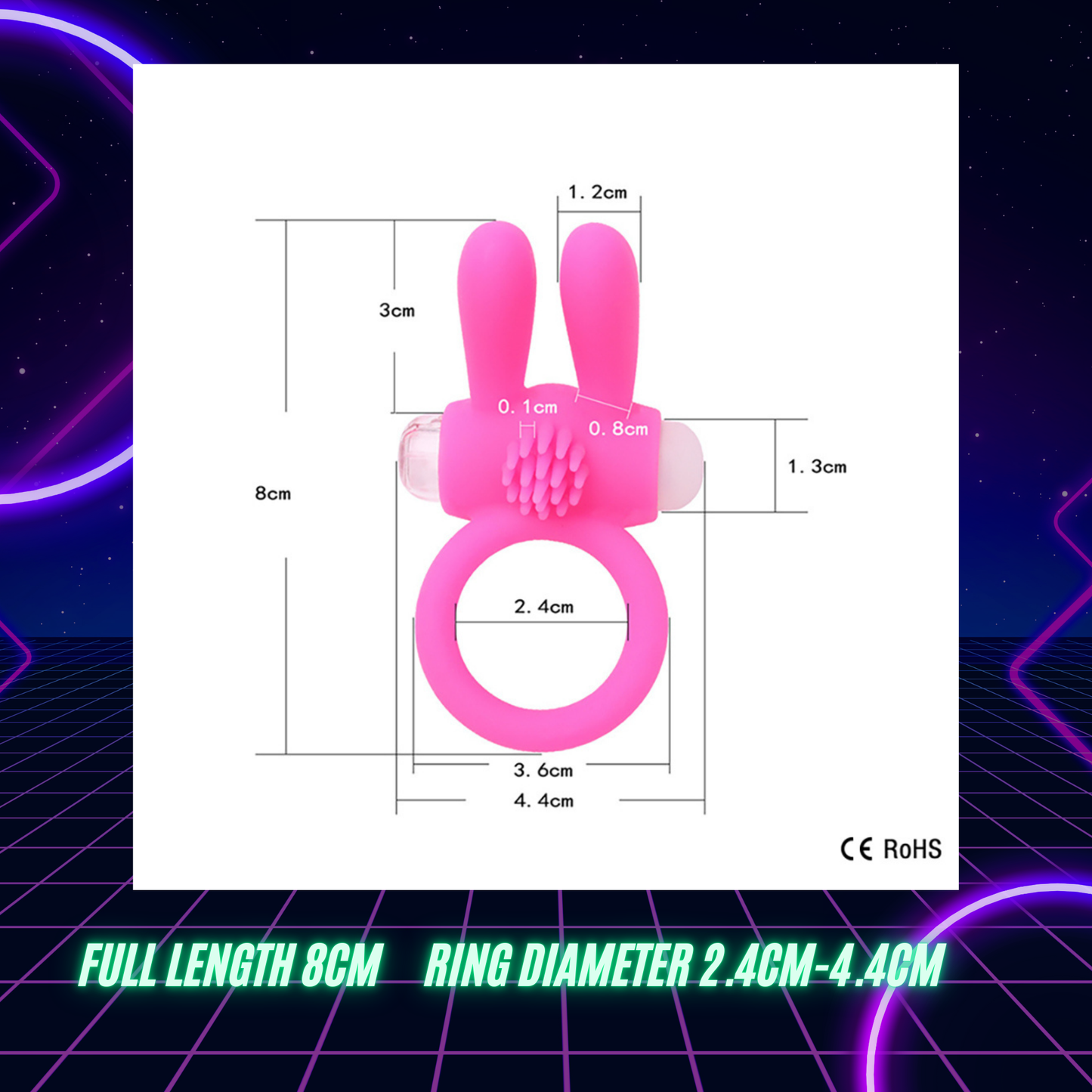 Vibrating Rabbit Cock Ring