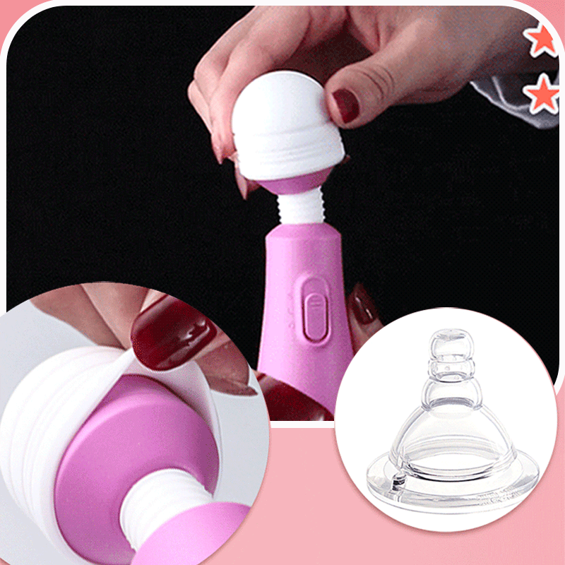 Powerful Magic Wand Fairy Mini AV Adjustable Stimulator Massager Vibrator