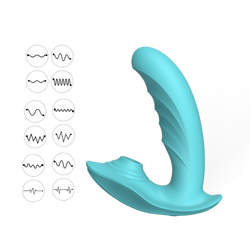 Remote Control 12-mode Clitoral Tongue Licking Vibrator