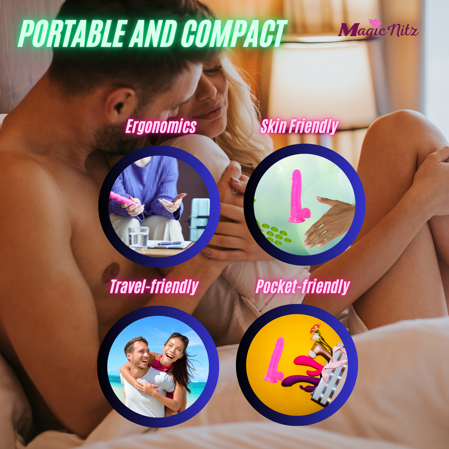 8″ Realistic Suction Cup Dildo