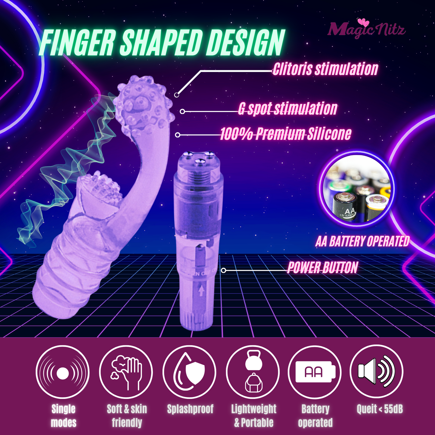 Mini Clitoral & G-Spot Vibrator