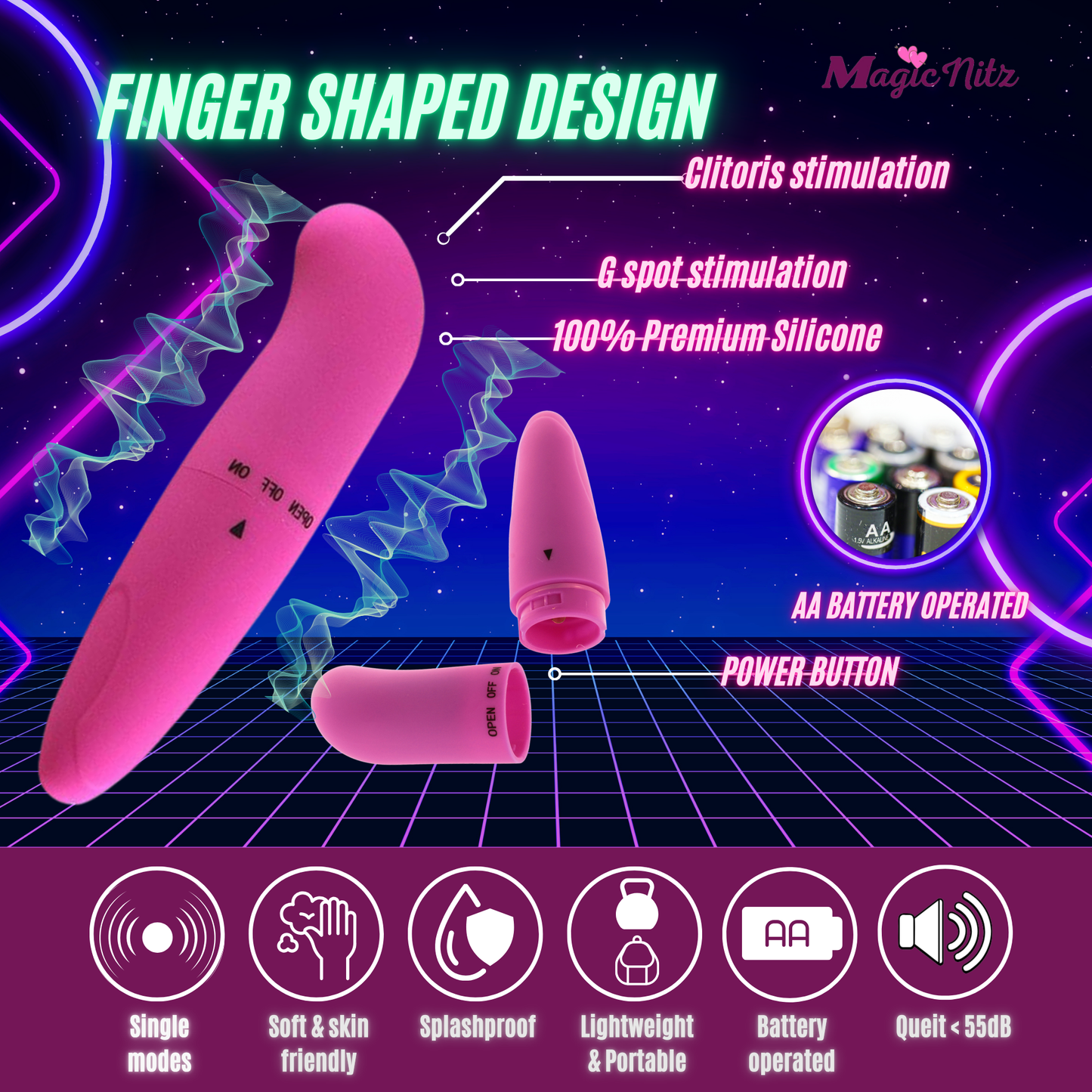 Mini Dolphin Vibrator