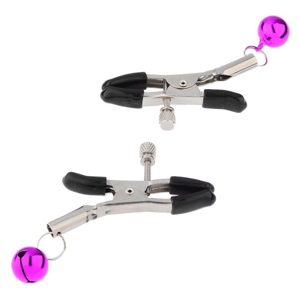 Pair of Nipple Clamps with Bells