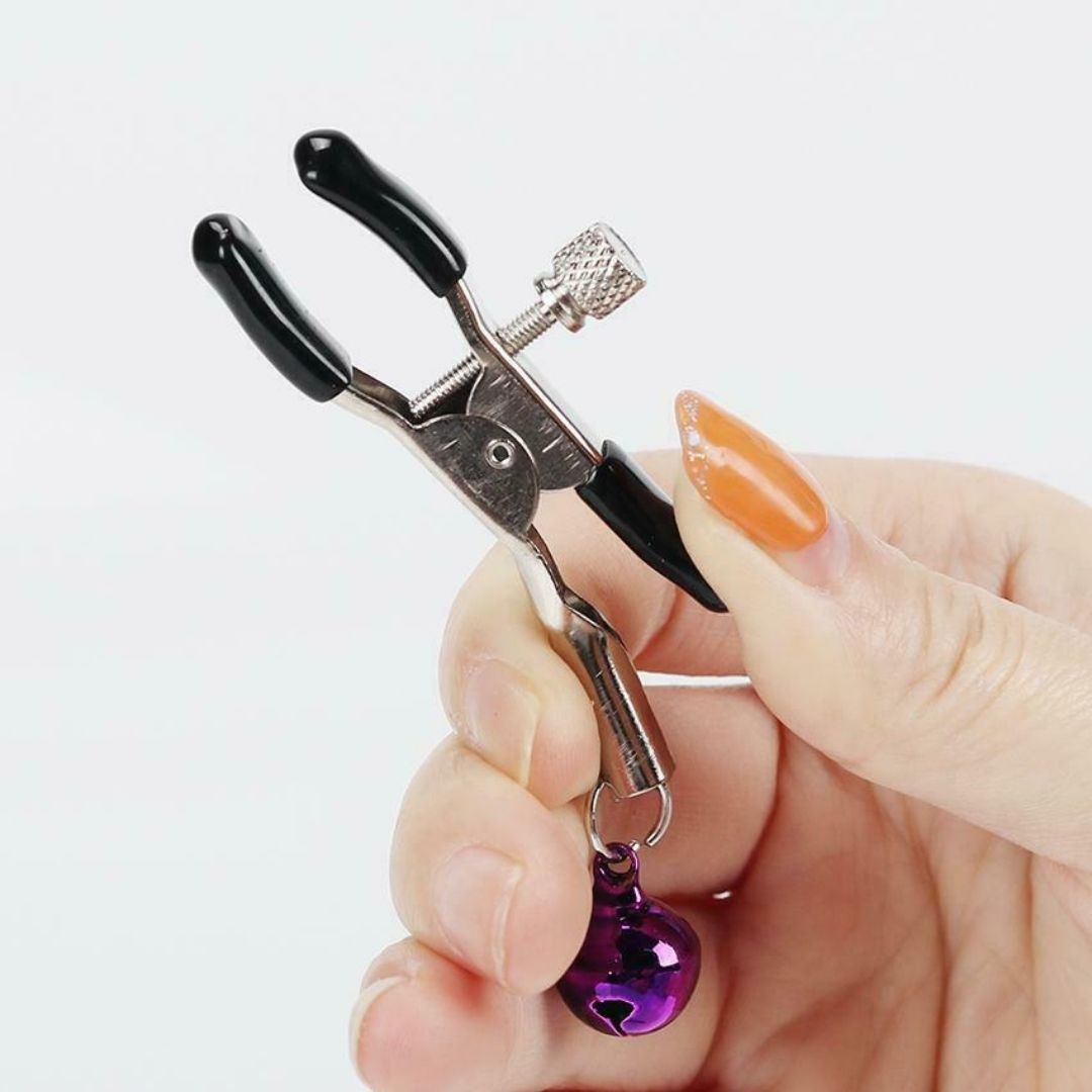 Pair of Nipple Clamps with Bells
