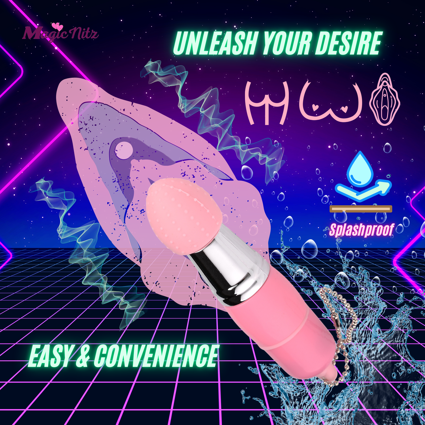 Mini Travel Vibrator Set