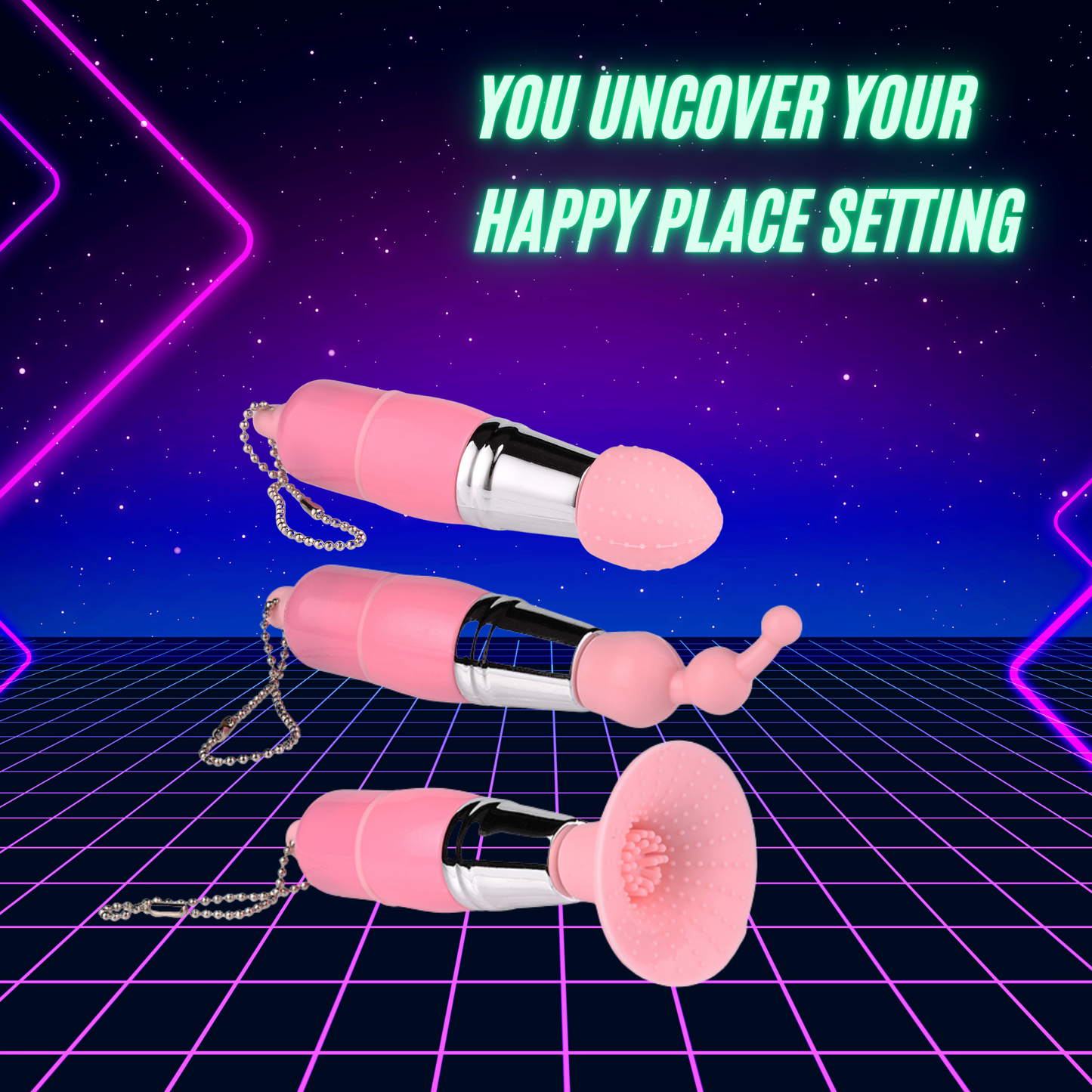 Mini Travel Vibrator Set