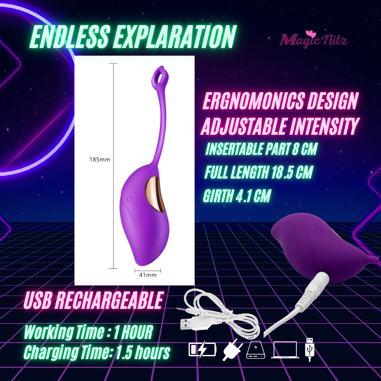 12-Mode Remote Control Vibrating Egg Kegel Ball