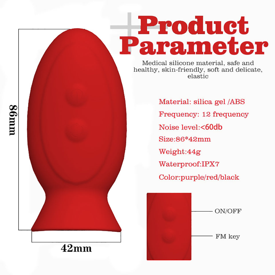 12 Function USB Charging Clitoral Vibrator
