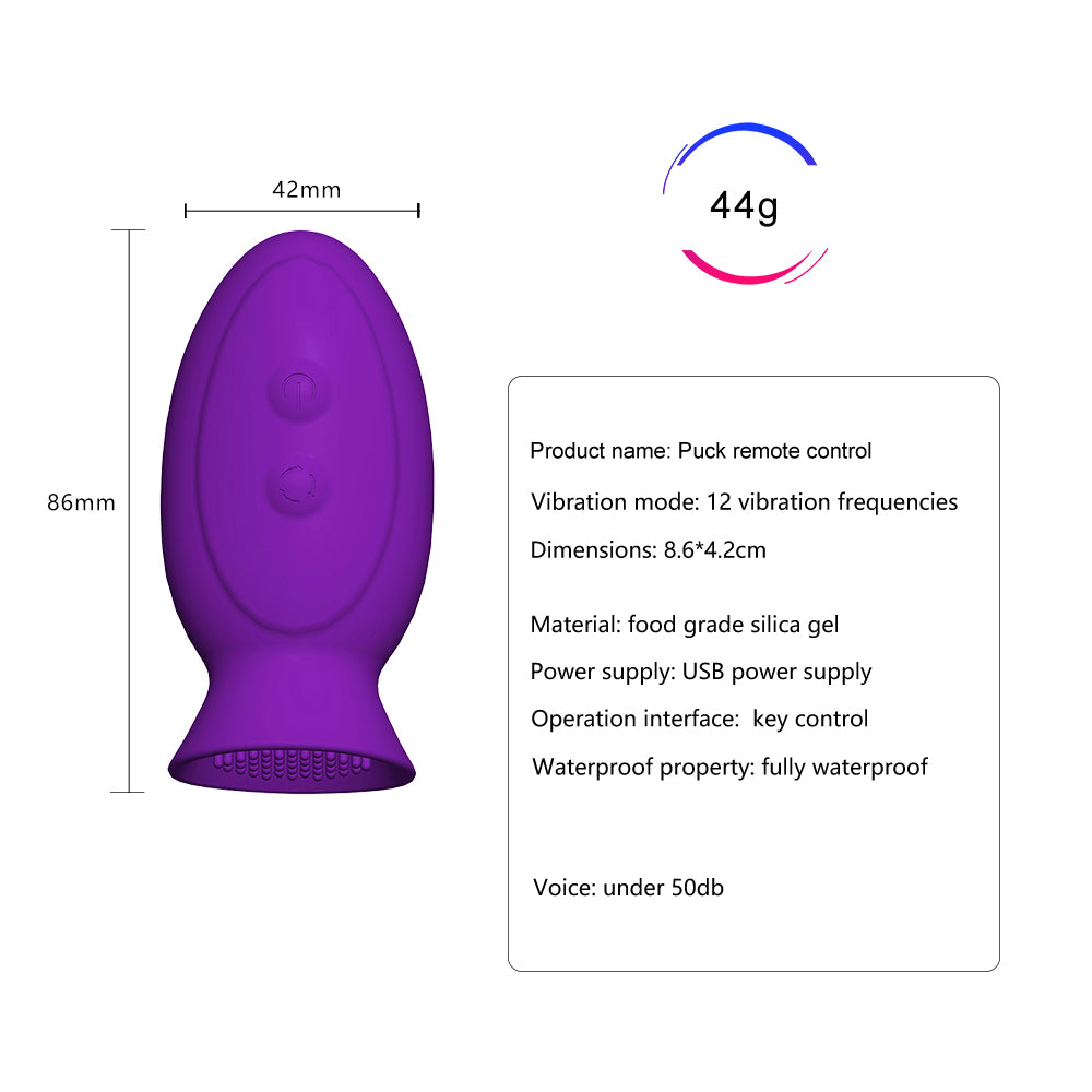 12 Function USB Charging Clitoral Vibrator