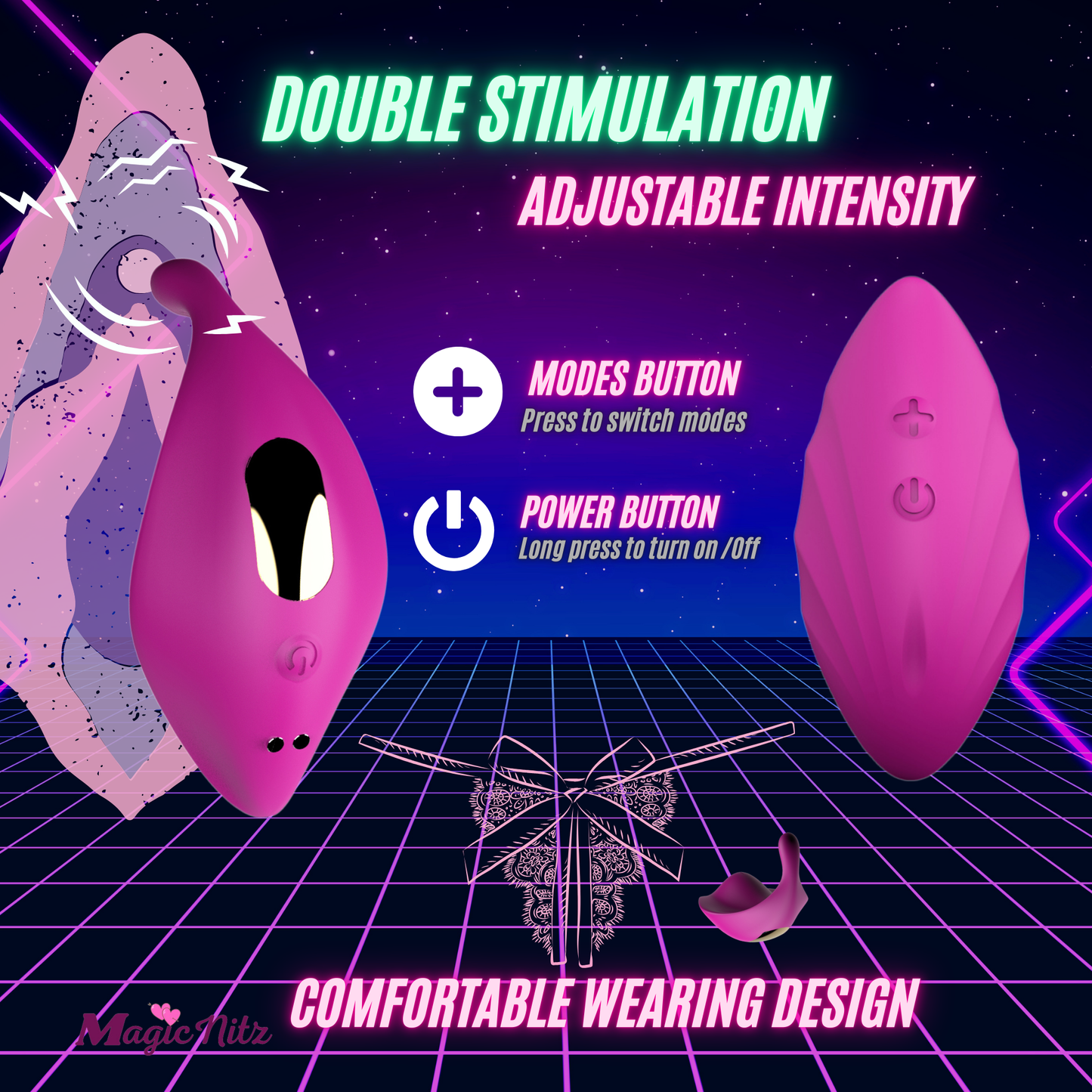 Luxury Remote Control Knicker/Panty Vibrator