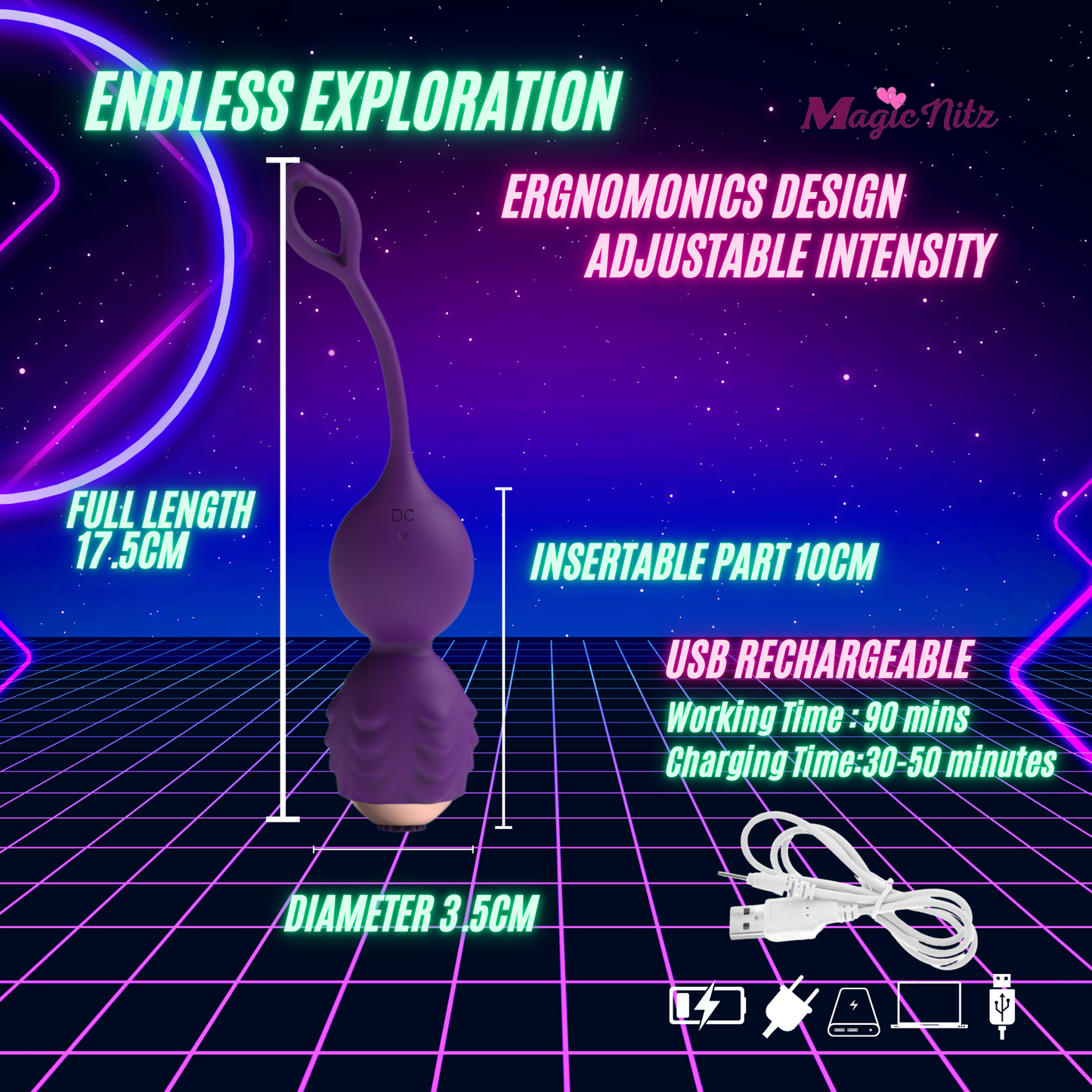 Kegel Balls Dancing Egg 12 modes Remote Vibrator Multifunction Sex Toy