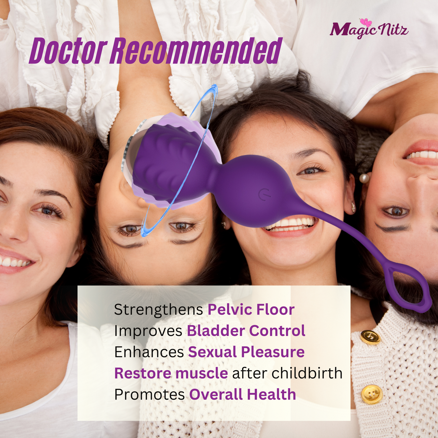 Kegel Balls Dancing Egg 12 modes Remote Vibrator Multifunction Sex Toy