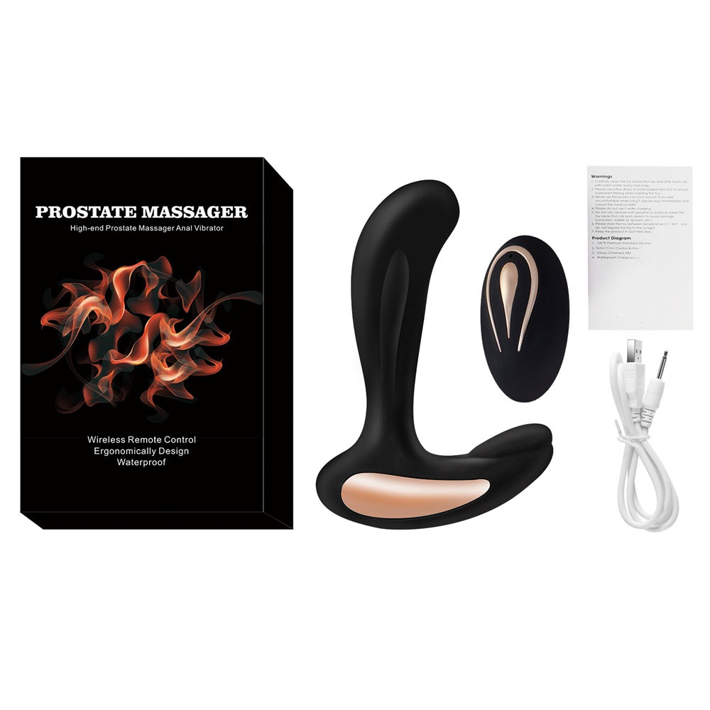 12-Mode Luxury Rechargeable Prostate Massager With Remote Control
