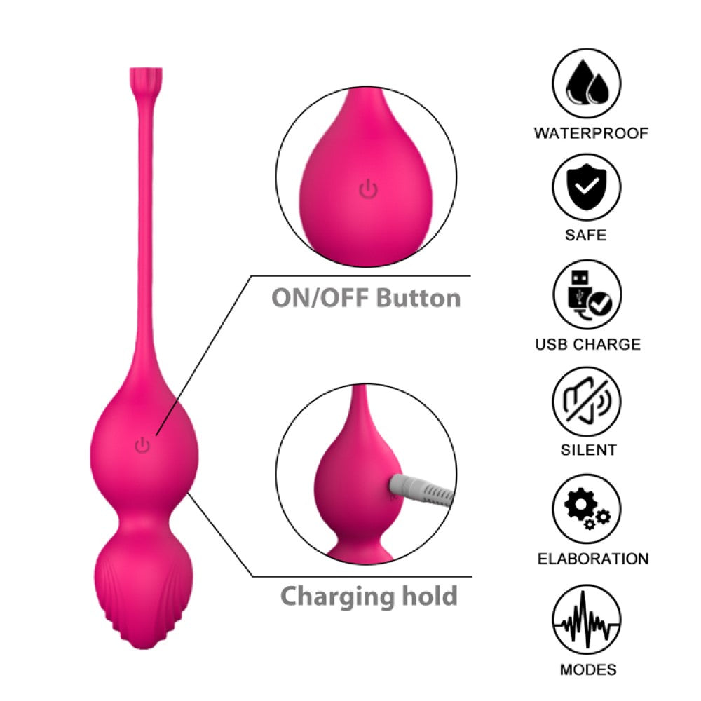 12 Modes Remote Control Egg Vibrator
