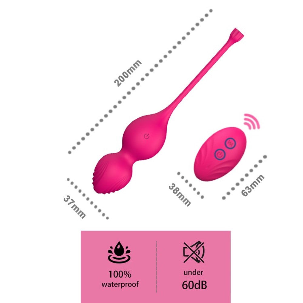 12 Modes Remote Control Egg Vibrator