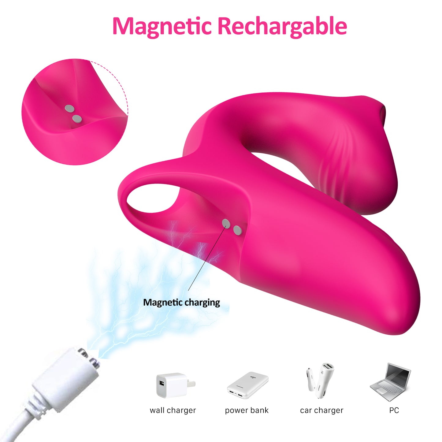 Ignite Double Finger 12-Mode Dolphin Vibrator