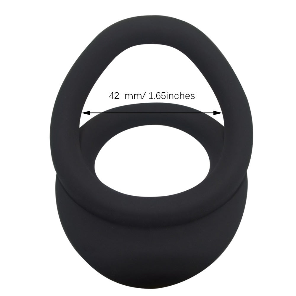 Long Last Cock & Ball Lock Double Ring Time Delay