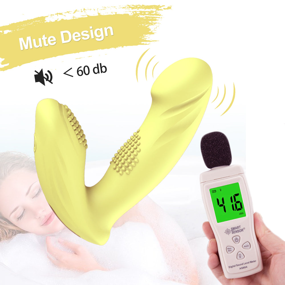 Double Act Remote Control G-Spot and Clitoral Vibrator