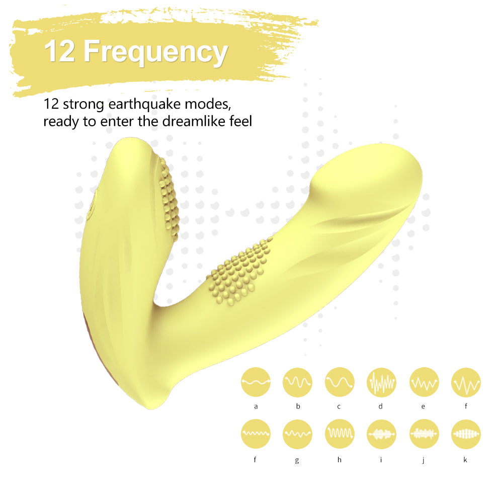 Double Act Remote Control G-Spot and Clitoral Vibrator