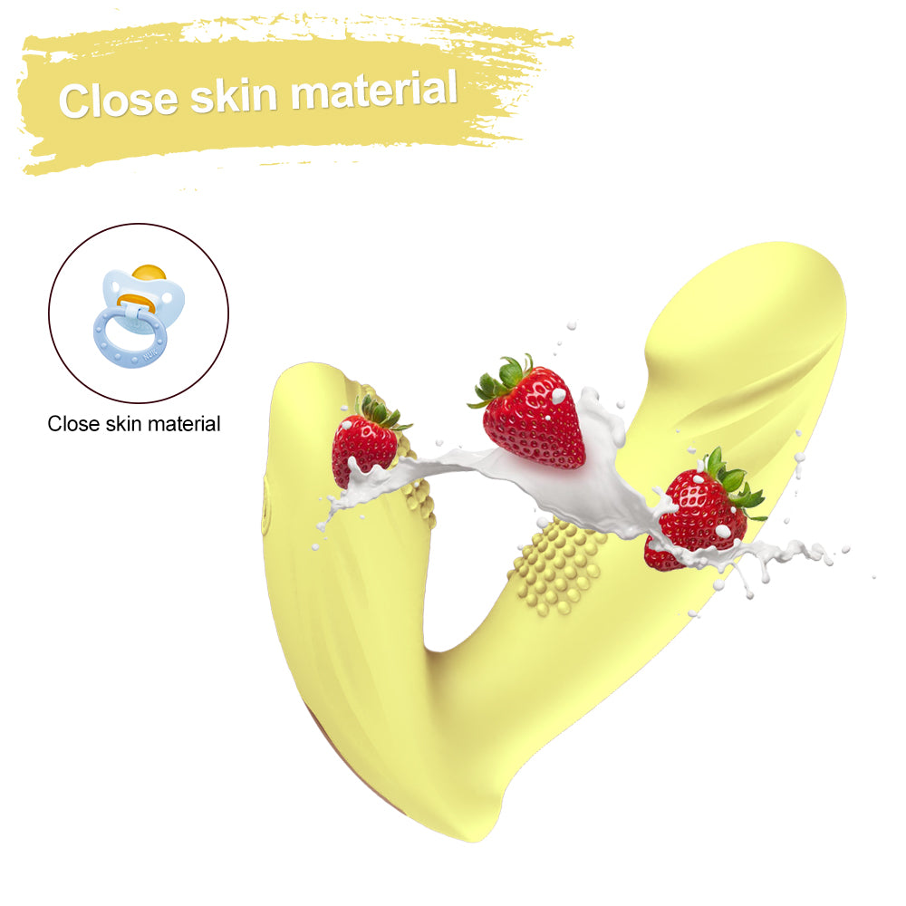 Double Act Remote Control G-Spot and Clitoral Vibrator