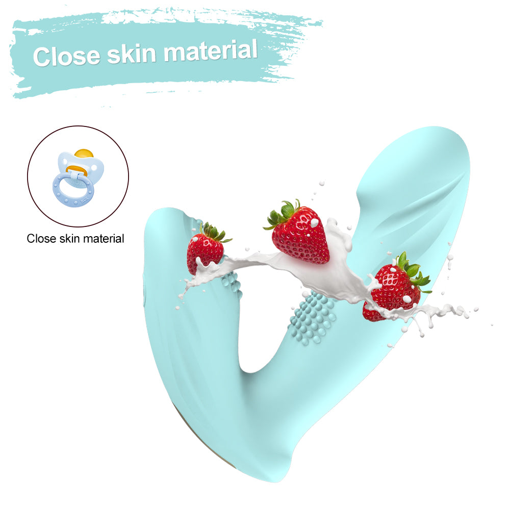 Double Act Remote Control G-Spot and Clitoral Vibrator