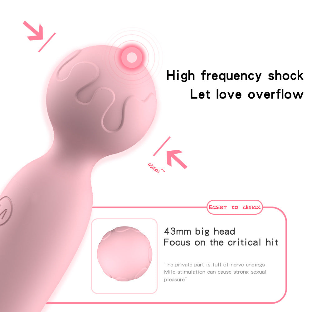 10 Frequencies Flower Bud 360 Degree Touch Vibrating Mini Massager Clitoral Stimulator