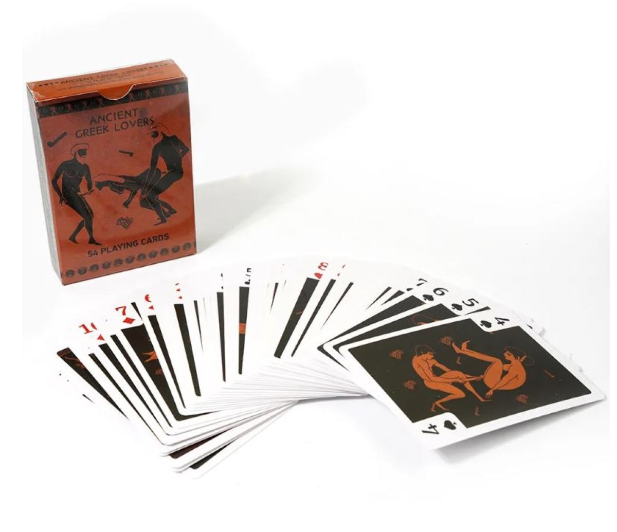 Erotic Scenes Ancient Greek Lovers Sex Positions Adult Playing Cards