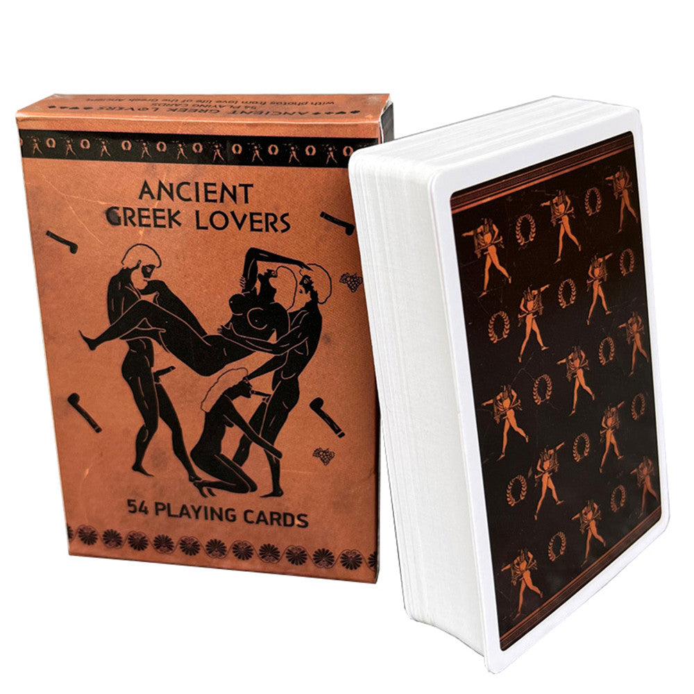 Erotic Scenes Ancient Greek Lovers Sex Positions Adult Playing Cards
