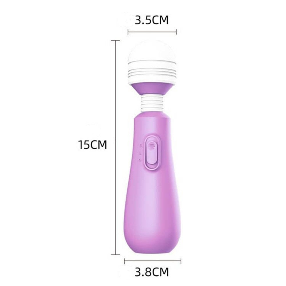 Powerful Magic Wand Fairy Mini AV Adjustable Stimulator Massager Vibrator