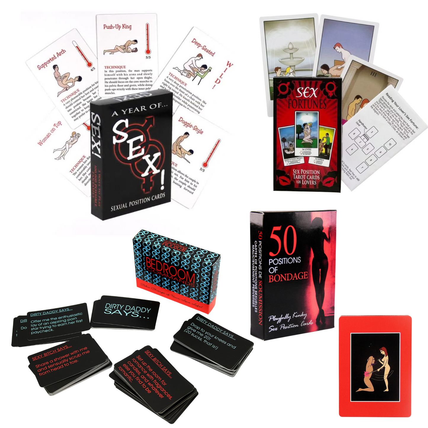 12 Nights of Game Bondage Bundle - Couples’ Christmas Advent Calendar