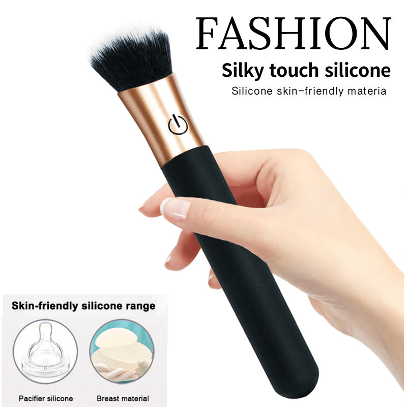 Brush Vibrator 2-in-1 Makeup Brush & Personal Massager