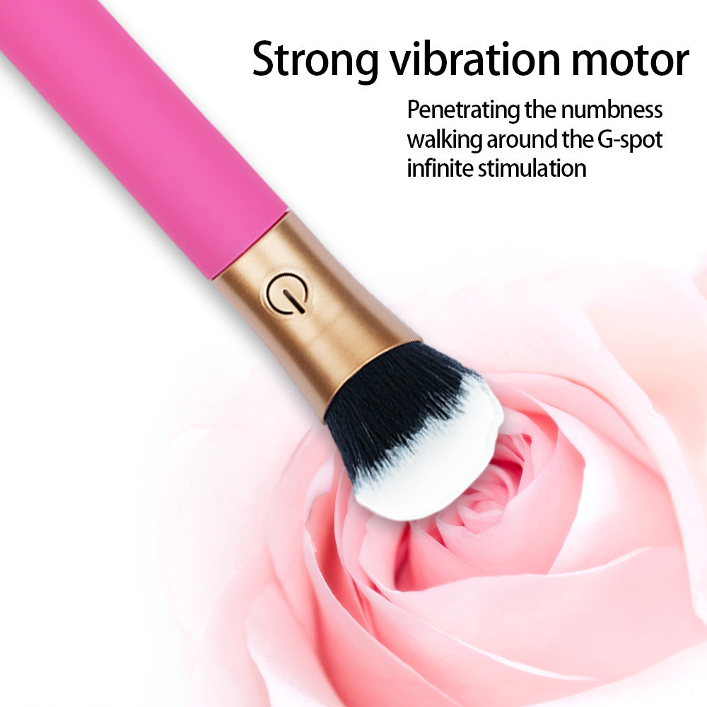 Brush Vibrator 2-in-1 Makeup Brush & Personal Massager