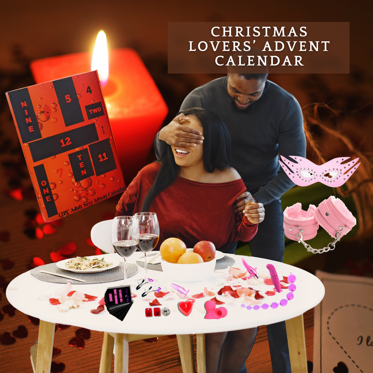 Adult Advent Calendar for Her- 12 Christmas Nights of Naughty Delights