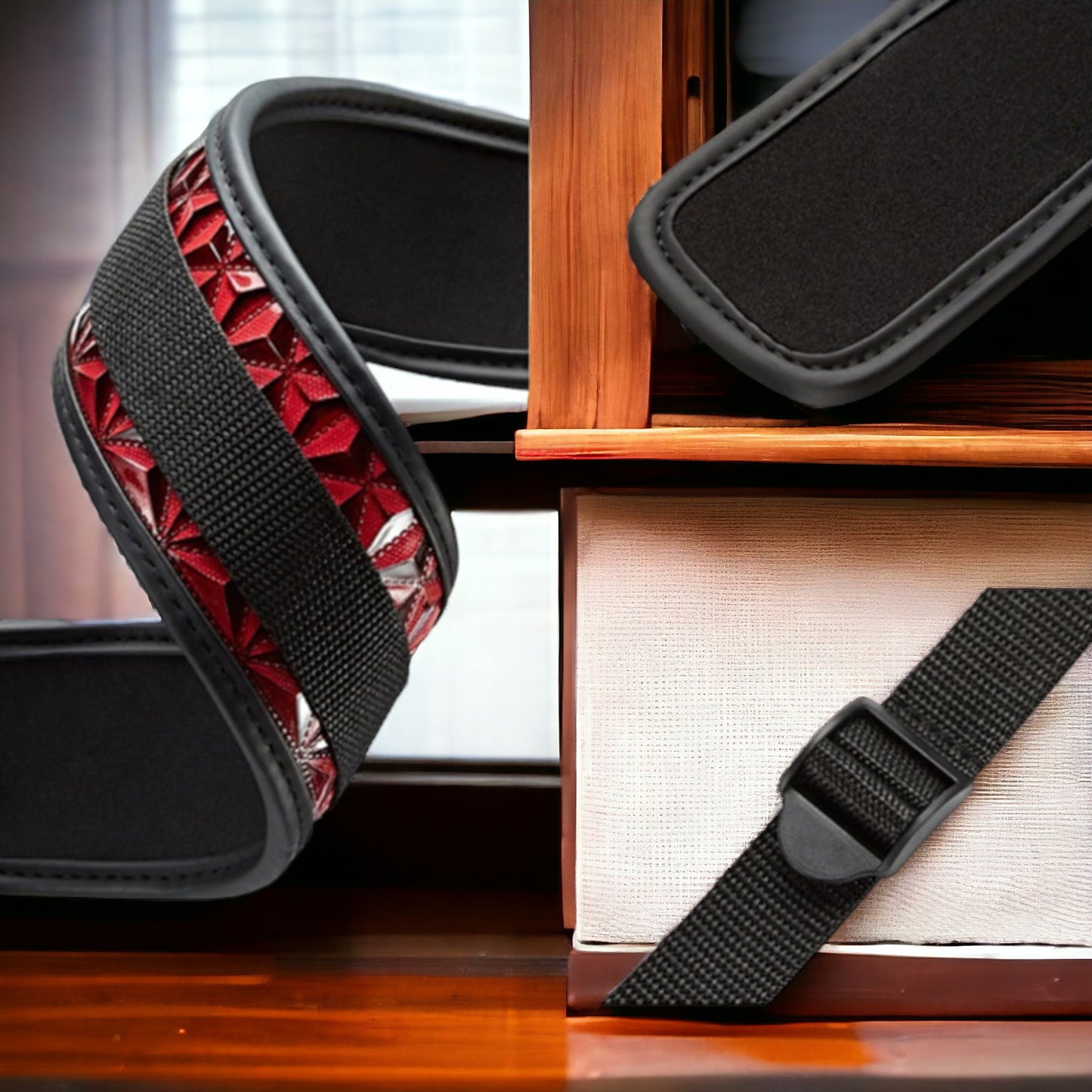 Deluxe Soft and Padded Handcuffs and Headrest Comfortable Body Bondage Restraint