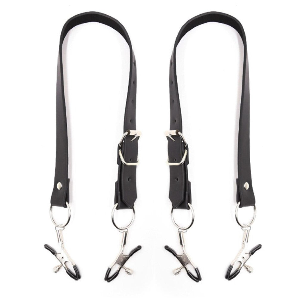 Leather multi use Nipple clamps