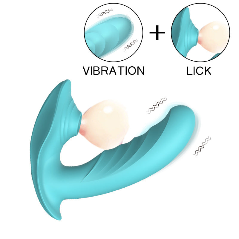 Remote Control 12-mode Clitoral Tongue Licking Vibrator