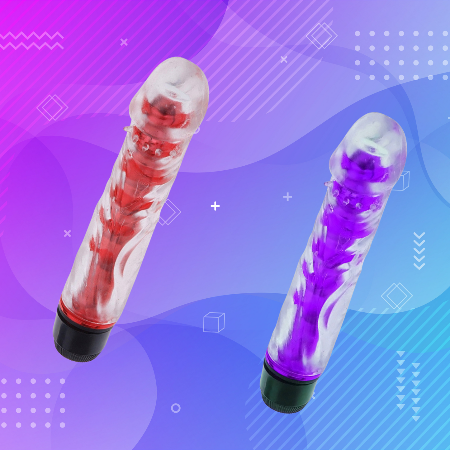 6″ Multi Speed Jelly Vibrator