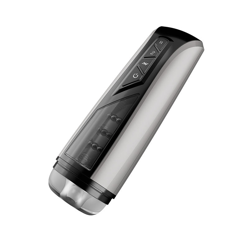 Automatic Personal Massager for Men with Thrusting Beads