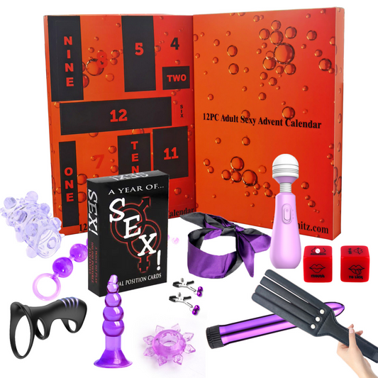 Advent Calendar 2024,12 Day Sex Toy Gift Set, Erotic Adult Toys for Women & Couples