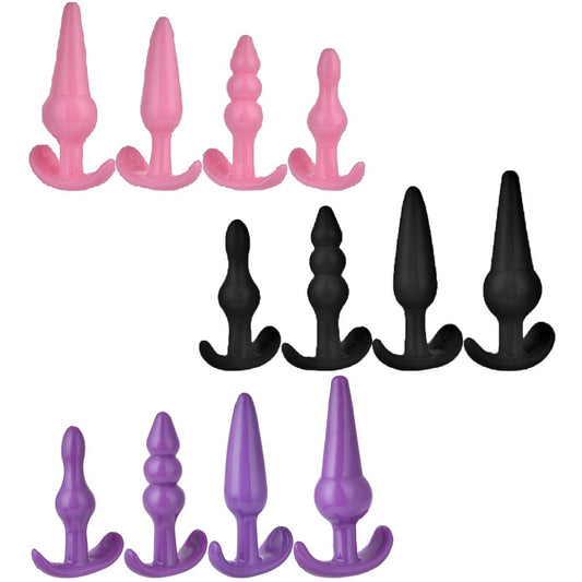 4pcs Pleasure Anal Plug Set