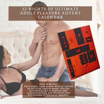 Ultimate Adult Pleasure Advent Calendar for Him : Toys & Thrills Edition