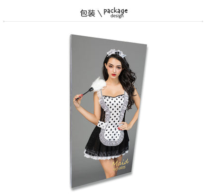 French Maid with Feather Dust