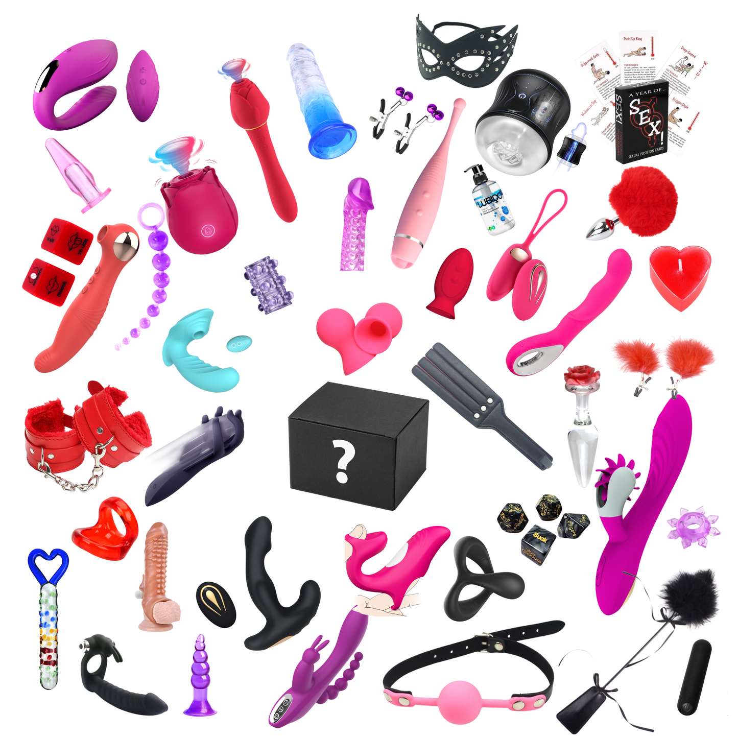 Adult Mystery Box For Her For Him For Couple