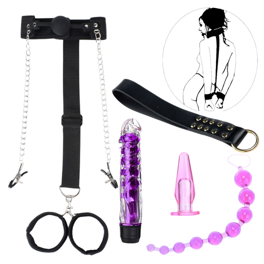 5-Piece Ultimate BDSM Bondage Set for Beginners