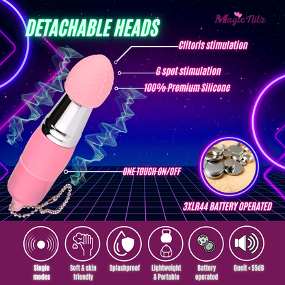 Mini Travel Vibrator Set