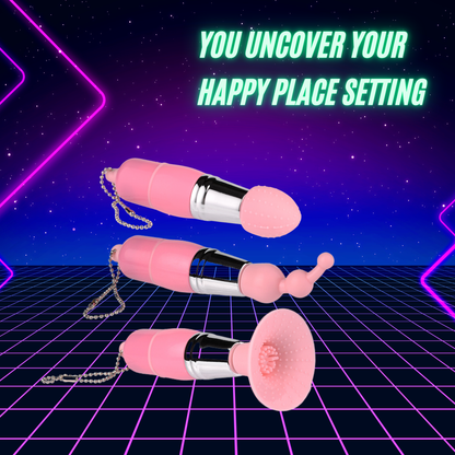 Mini Travel Vibrator Set